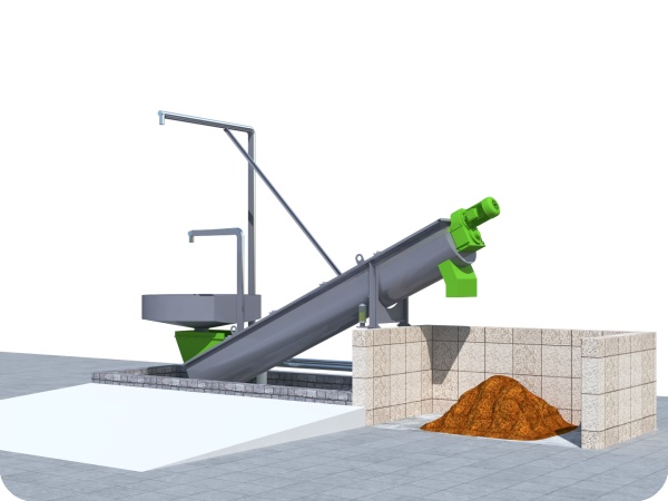 YX6000 Round Bucket Single Spiral Sand And Gravel Separator