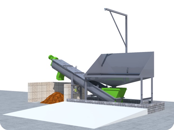 YX6000 Single Spiral Sand And Gravel Separator