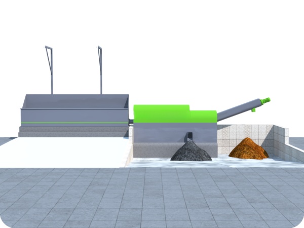 YX30 Drum Sand and Gravel Separator Double Parking
