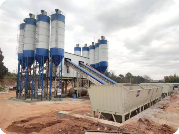 YX120 Concrete Mixing Plant